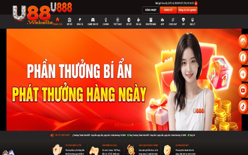 Khám phá những ưu điểm vượt trội tại nhà cái U88